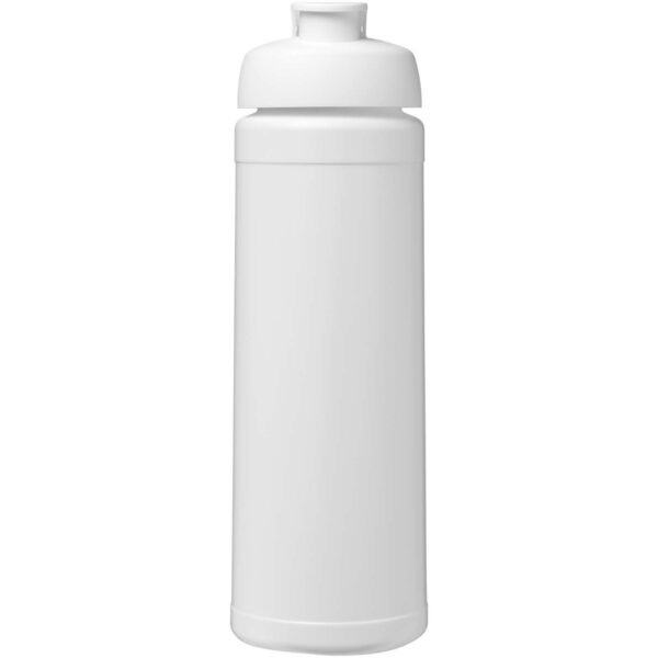 Baseline Rise 750 ml sport bottle with flip lid – White front view