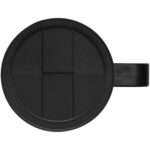 Brite-Americano® Grande 350 ml mug with spill-proof lid – Solid black extra view
