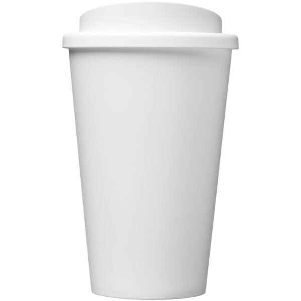 Brite-Americano® Pure 350 ml insulated tumbler – White front view