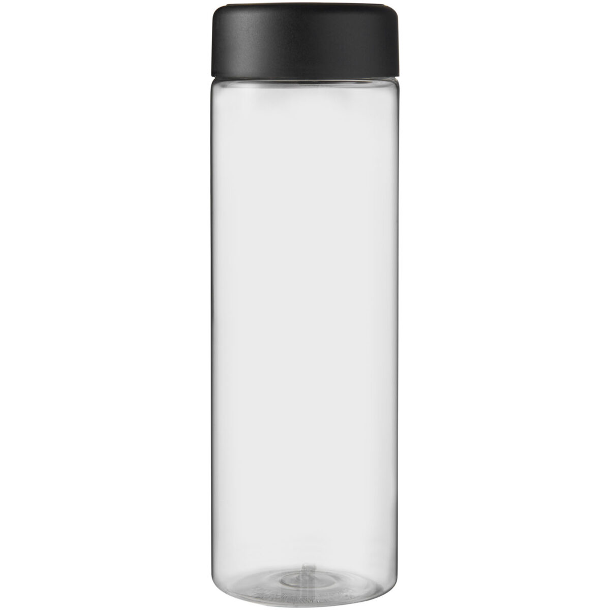 H2O Active® Vibe 850 ml screw cap water bottle – Transparent front view