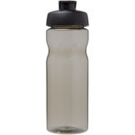 H2O Active® Base Tritan™ 650 ml flip lid sport bottle – Charcoal front view