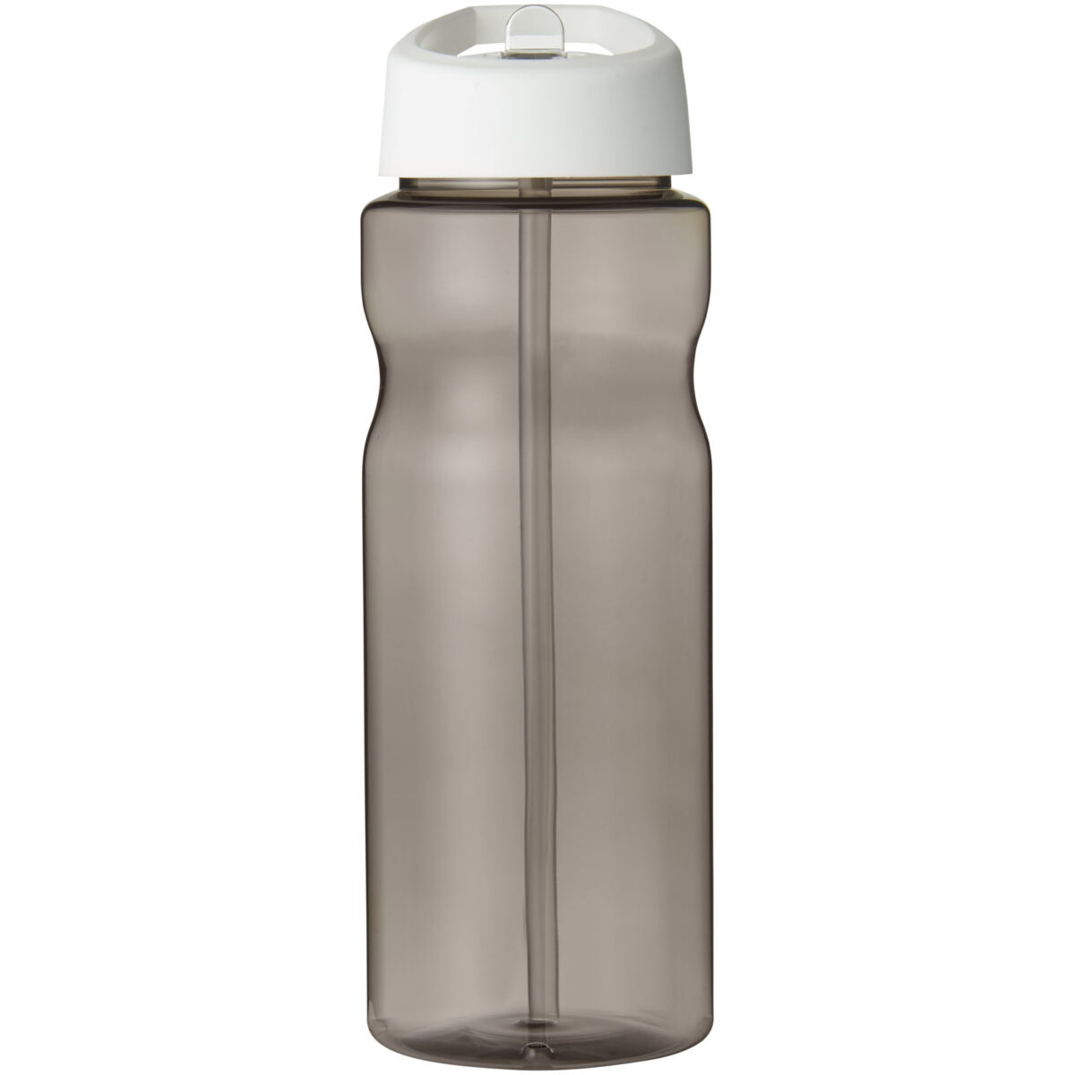 H2O Active® Base Tritan™ 650 ml spout lid sport bottle – Charcoal front view