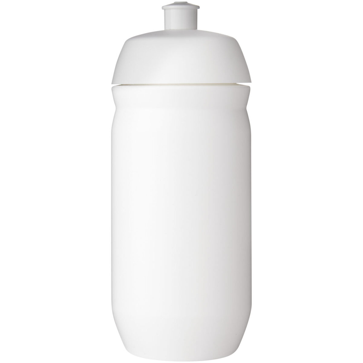 HydroFlex™ 500 ml squeezy sport bottle – White front view