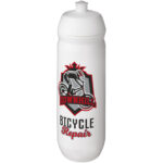 HydroFlex™ 750 ml squeezy sport bottle – White with logo