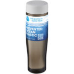 H2O Active® Eco Tempo 700 ml screw cap water bottle – White with logo