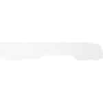 Tait 30cm lorry-shaped recycled plastic ruler – White back view