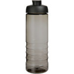 H2O Active® Eco Treble 750 ml flip lid sport bottle – Charcoal front view