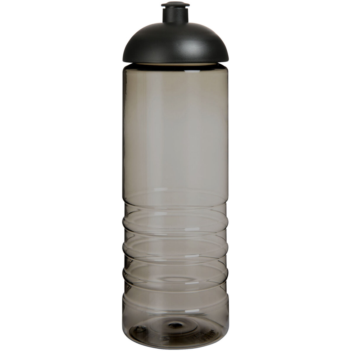 H2O Active® Eco Treble 750 ml dome lid sport bottle – Charcoal front view
