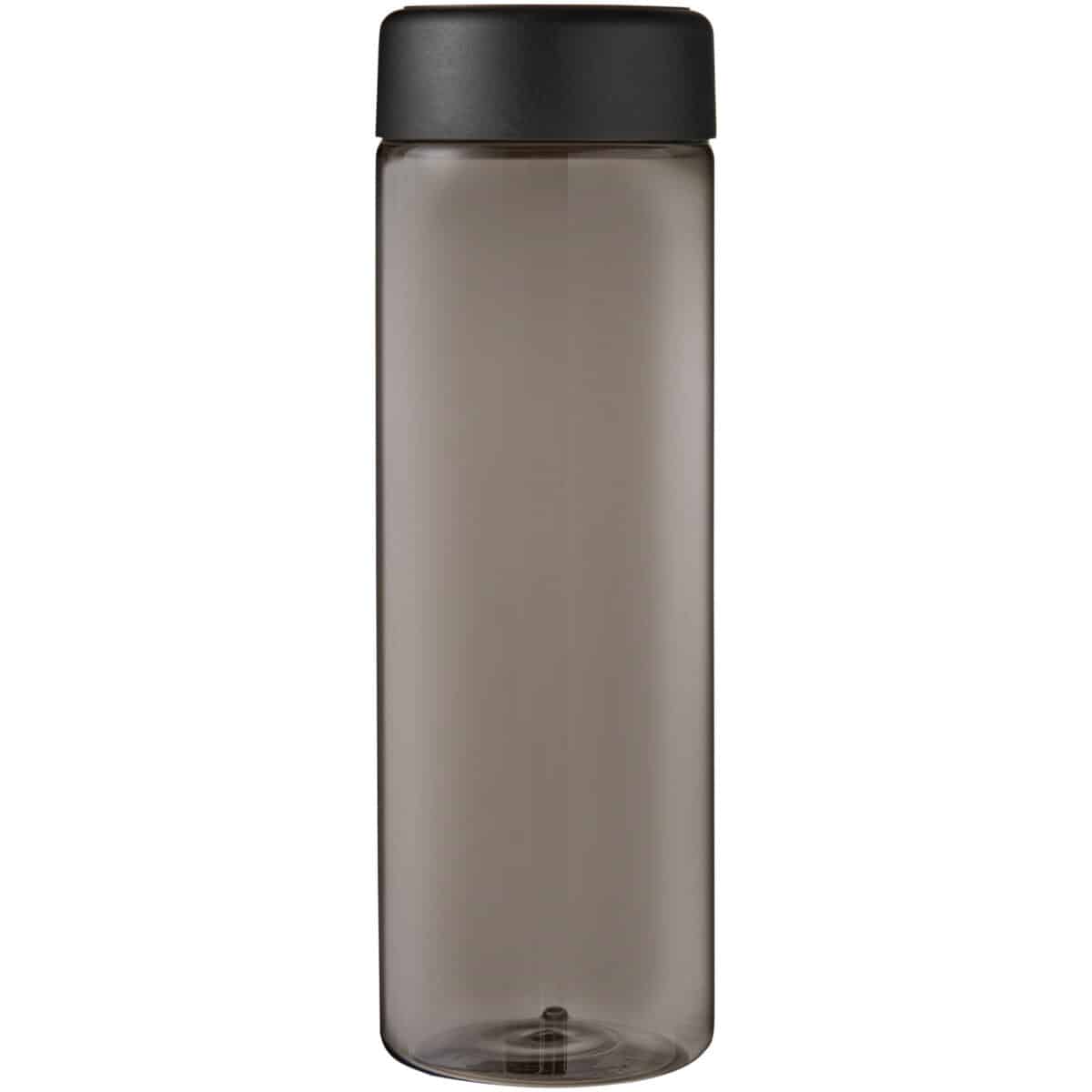 H2O Active® Eco Vibe 850 ml screw cap water bottle – Charcoal front view