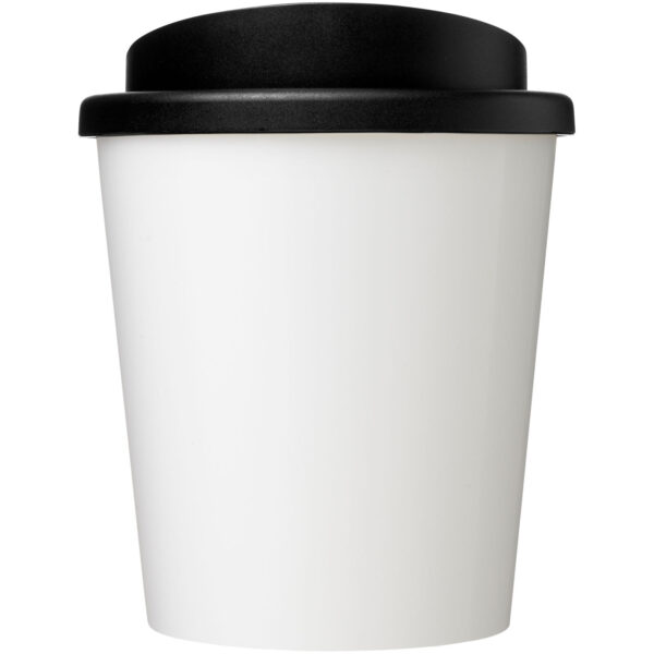Brite-Americano® Espresso Recycled 250 ml insulated tumbler – White front view