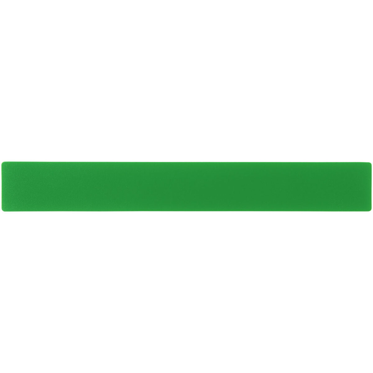 Rothko 30 cm plastic ruler – Green back view