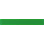 Rothko 30 cm plastic ruler – Green back view