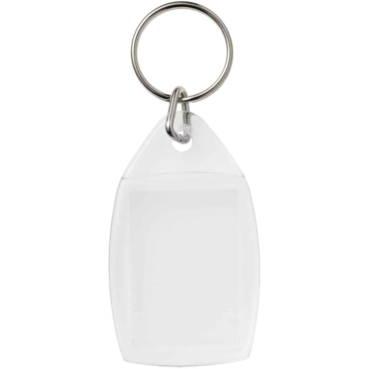Access P5 keychain – Transparent clear front view