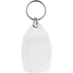 Access P5 keychain – Transparent clear front view