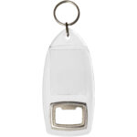 Jibe R1 bottle opener keychain – Transparent clear front view