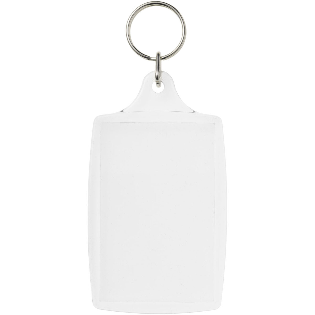 Orca L4 large keychain – Transparent clear front view