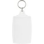 Orca L4 large keychain – Transparent clear front view