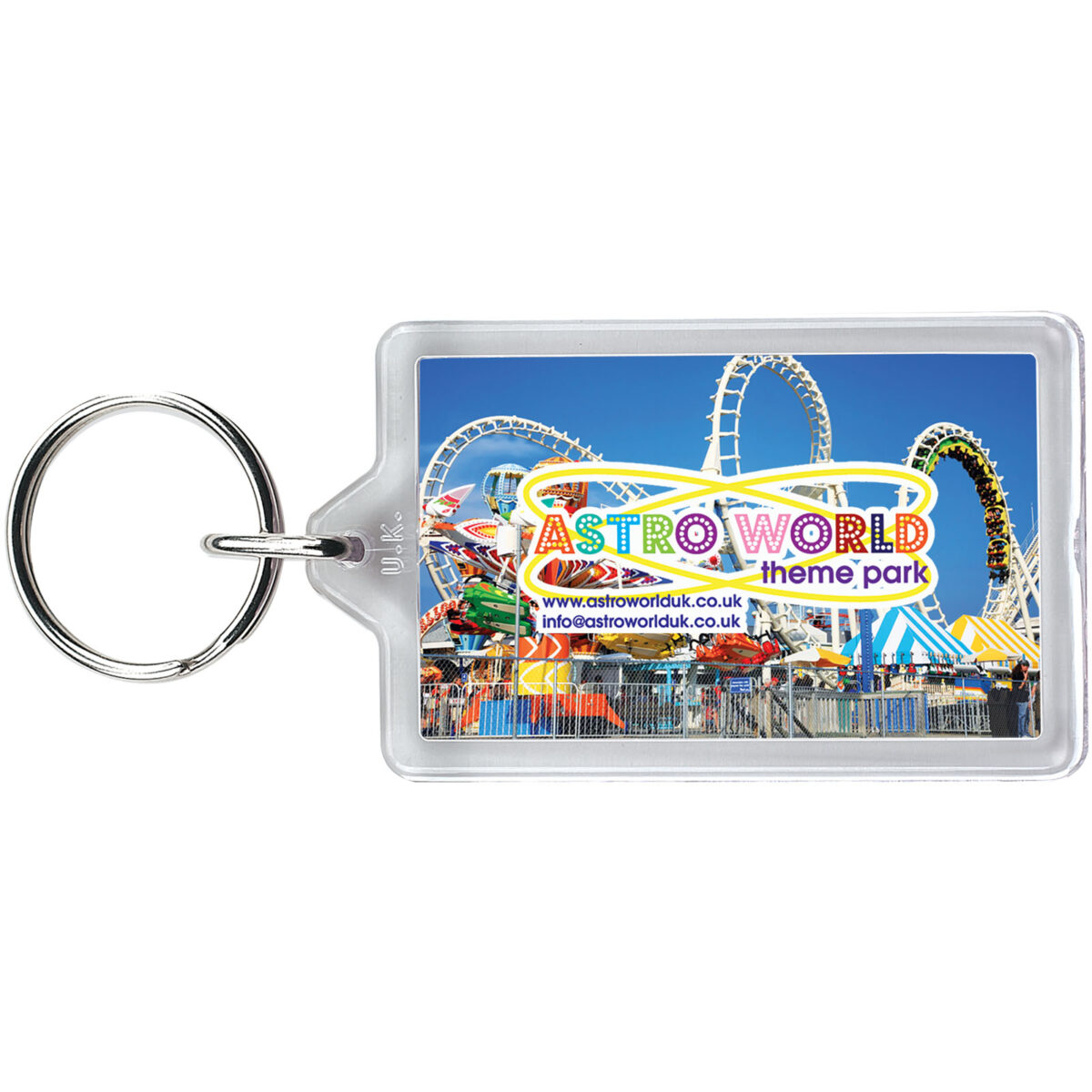 Luken G1 reopenable keychain – Transparent clear extra view