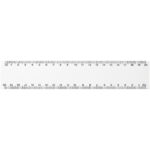 Arc 20 cm flexible ruler – White front view