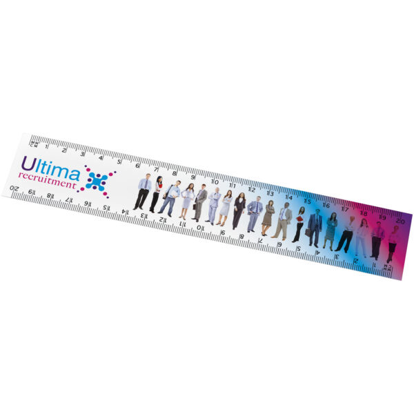 Arc 20 cm flexible ruler – White with logo