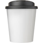 Brite-Americano® Espresso 250 ml tumbler with spill-proof lid – White front view