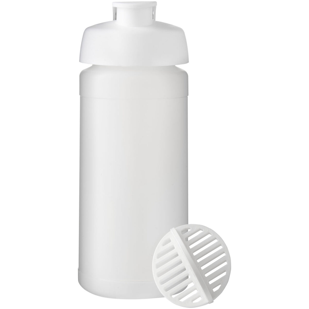 Baseline Plus 500 ml shaker bottle – White front view