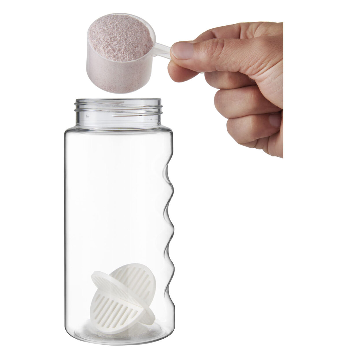 H2O Active® Bop 500 ml shaker bottle – White extra view