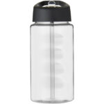 H2O Active® Bop 500 ml spout lid sport bottle – Transparent front view