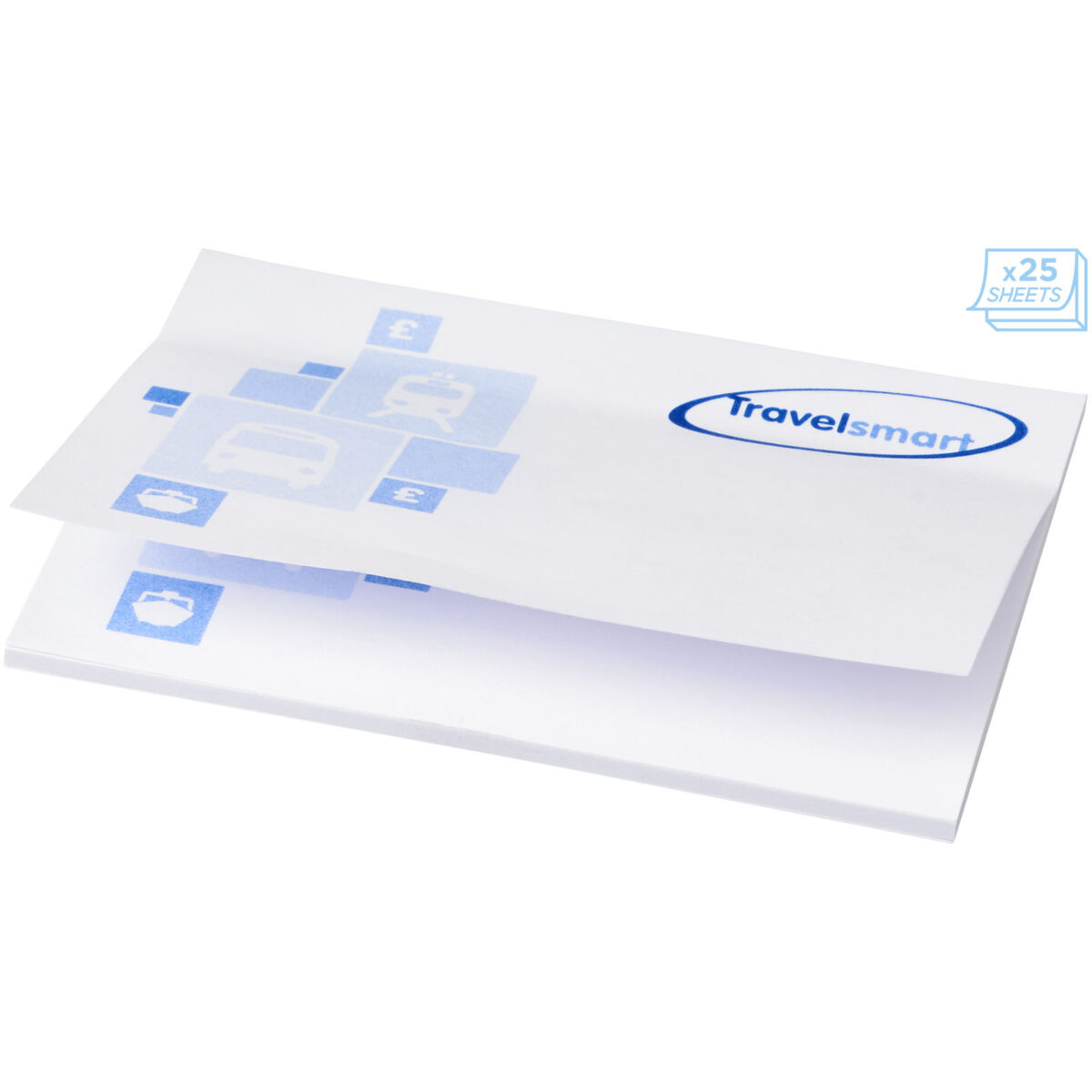 Sticky-Mate® A7 sticky notes 100x75mm – White extra view