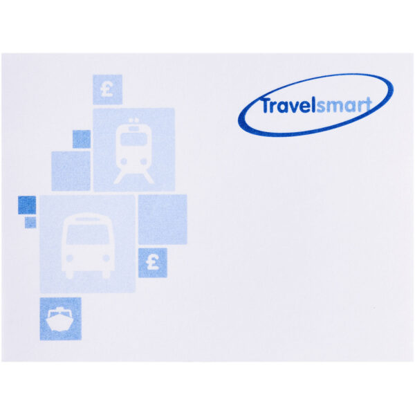 Sticky-Mate® A7 sticky notes 100x75mm – White front view