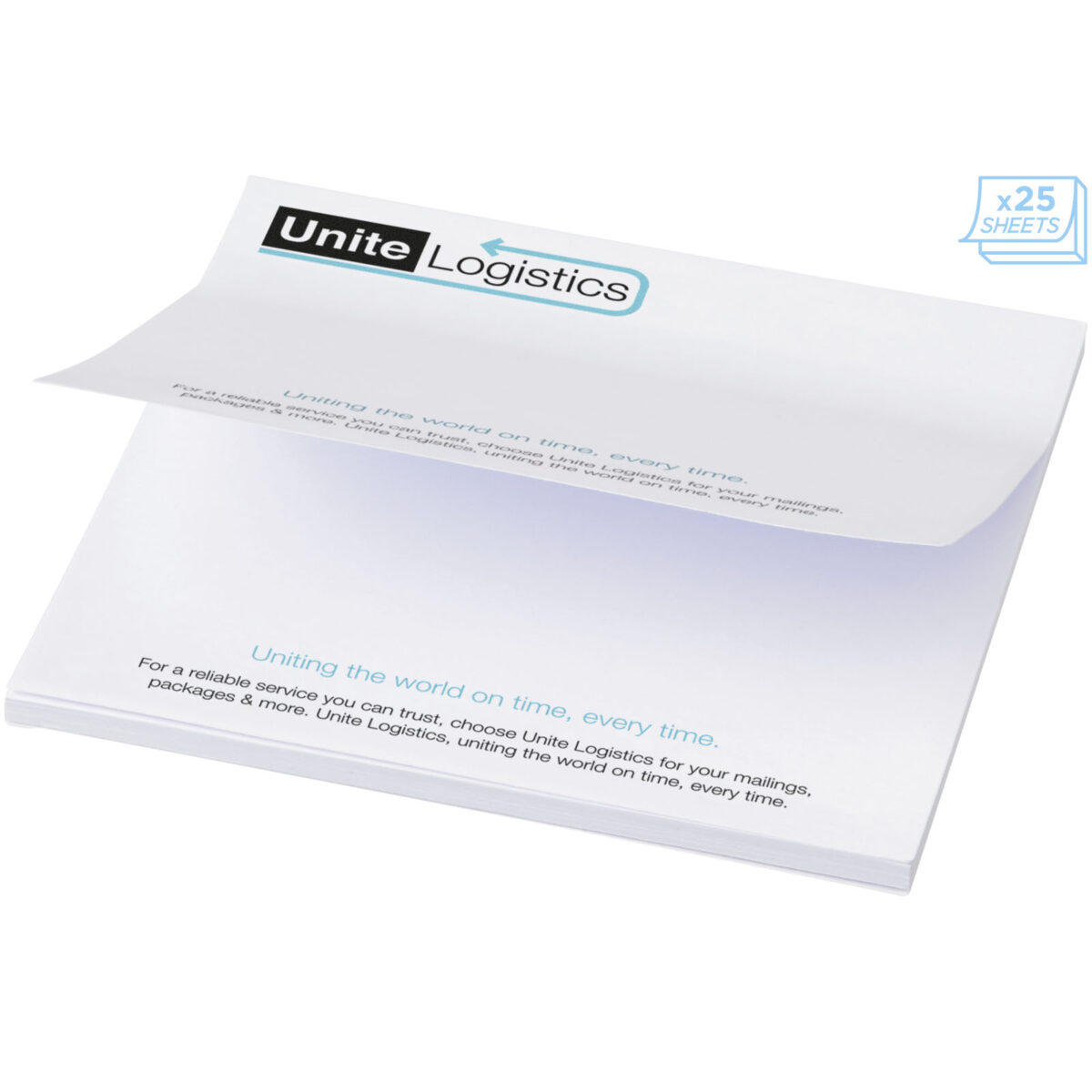 Sticky-Mate® large square sticky notes 100x100mm – White extra view
