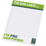 Desk-Mate® A5 notepad – White extra view