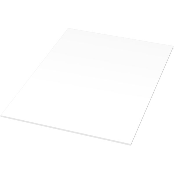 Desk-Mate® A4 notepad wrap over cover – White extra view