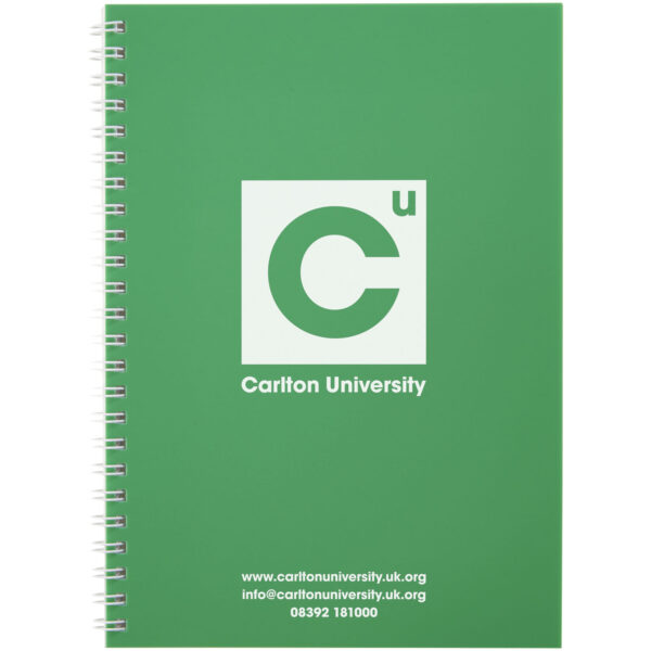 Rothko A5 notebook – Green front view