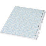 Desk-Mate® spiral A4 notebook – White back view
