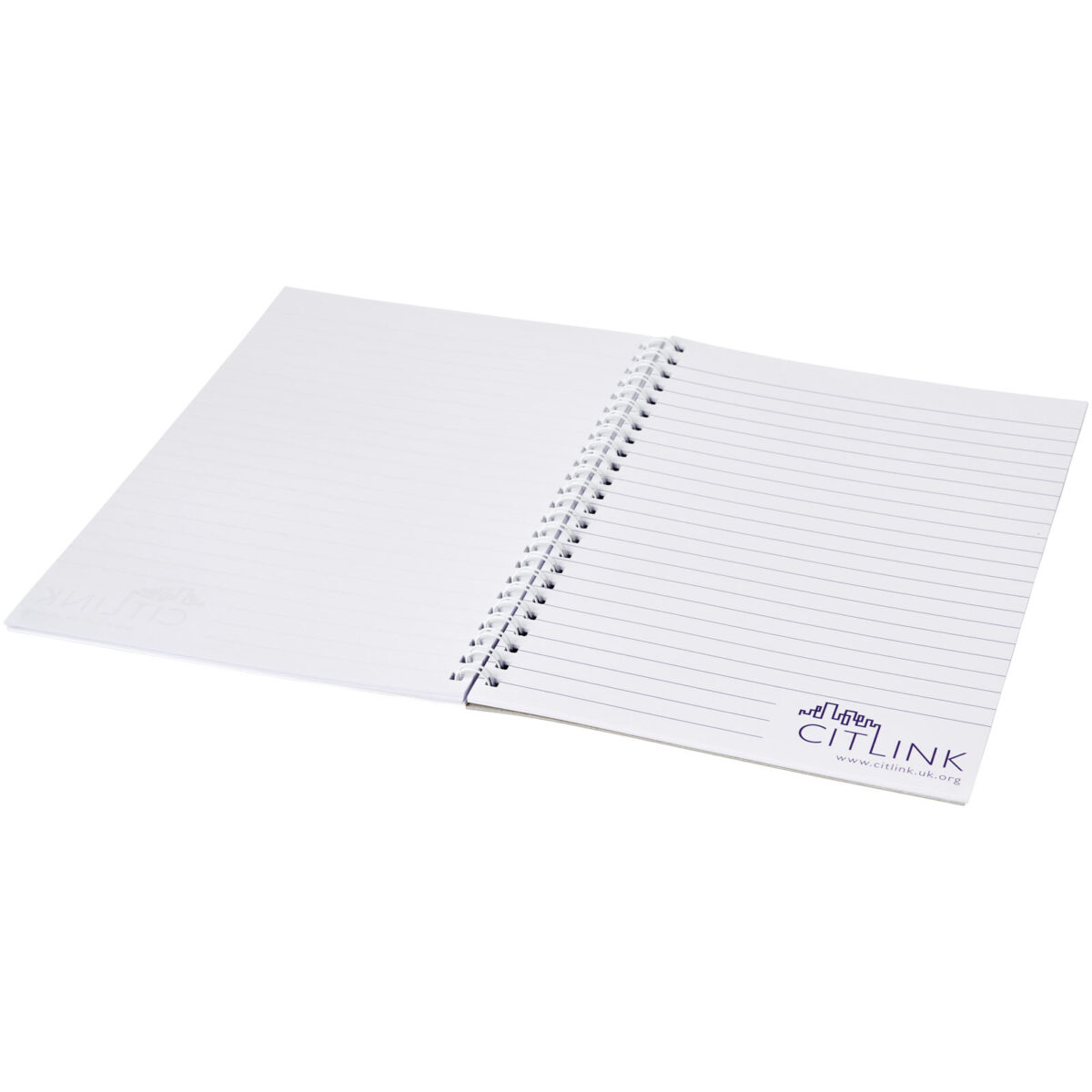 Desk-Mate® spiral A4 notebook – White extra view