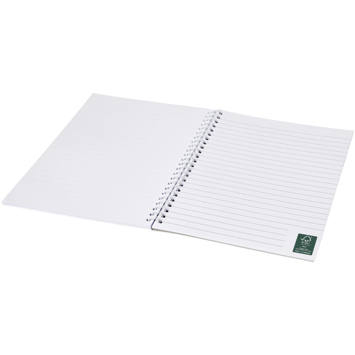 Desk-Mate® A5 spiral notebook – White extra view