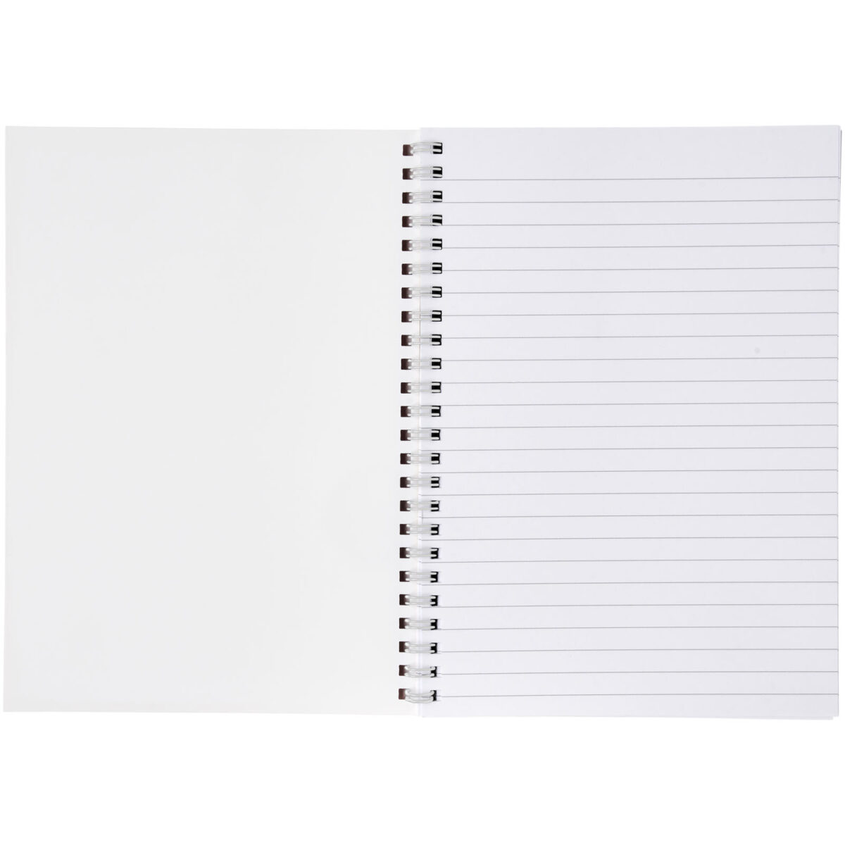 Desk-Mate® A5 notebook synthetic cover – White extra view