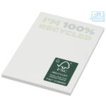 Sticky-Mate® recycled sticky notes 50 x 75 mm – White extra view