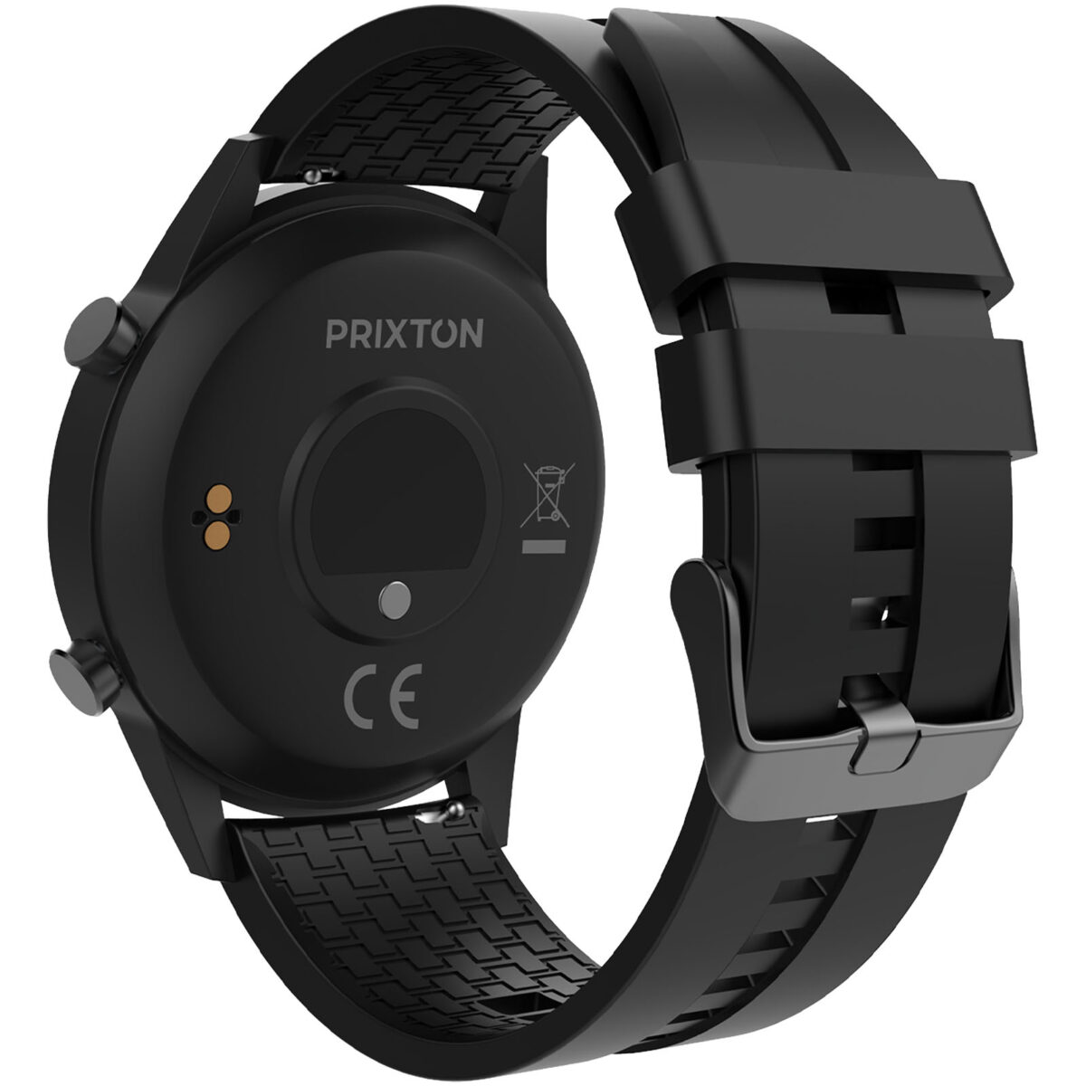 Prixton SWB26T smartwatch – Solid black back view