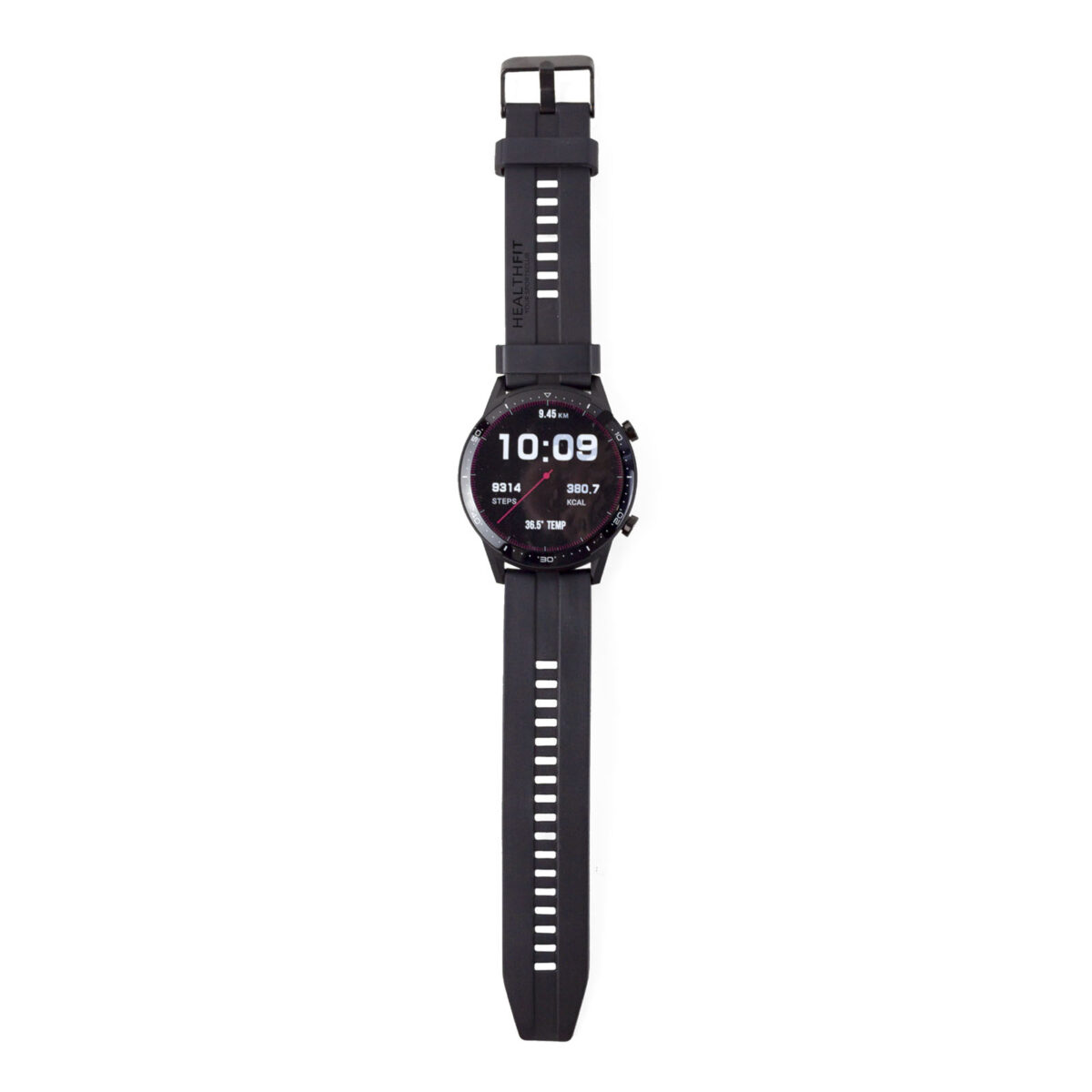 Prixton SWB26T smartwatch – Solid black with logo