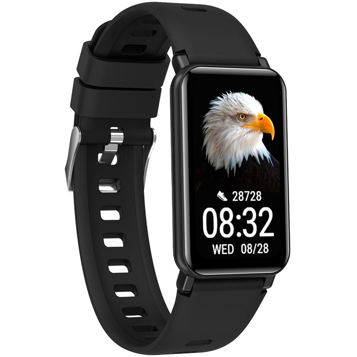 Prixton AT806 multisport smartband with GPS – Solid black extra view