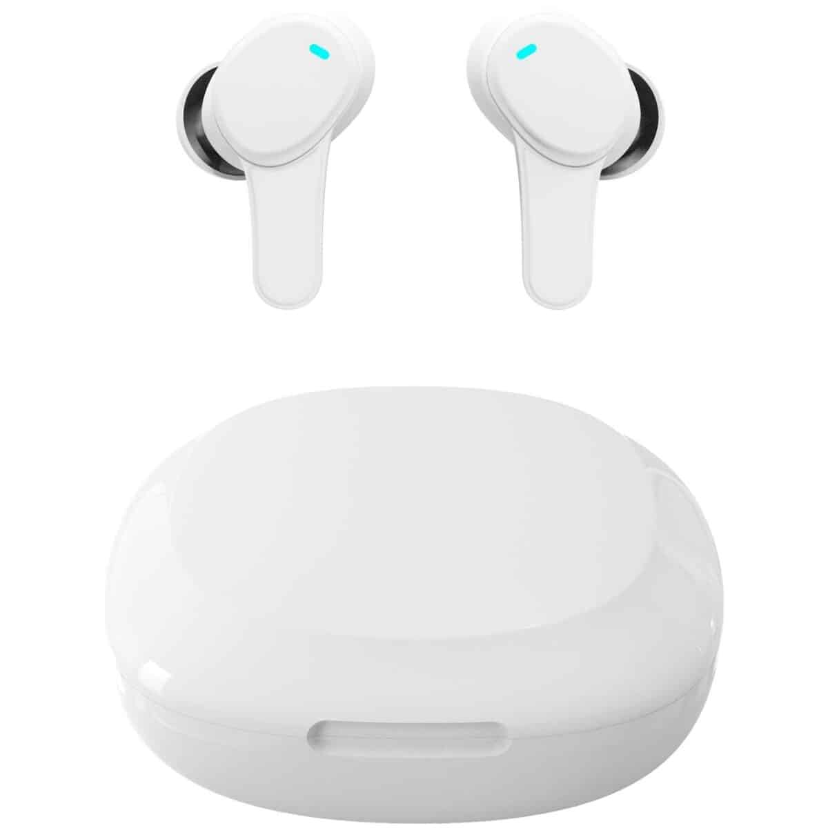Prixton TWS159 ENC and ANC earbuds – White extra view