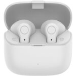 Prixton TWS155 Bluetooth® earbuds – White front view
