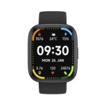 Prixton Alexa SWB29 smartwatch – Solid black front view