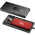 SCX.design P15 light-up 5000 mAh power bank – Mid red extra view