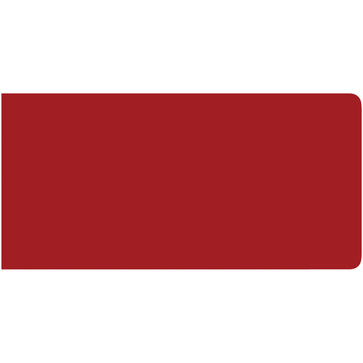 SCX.design P15 light-up 5000 mAh power bank – Mid red front view