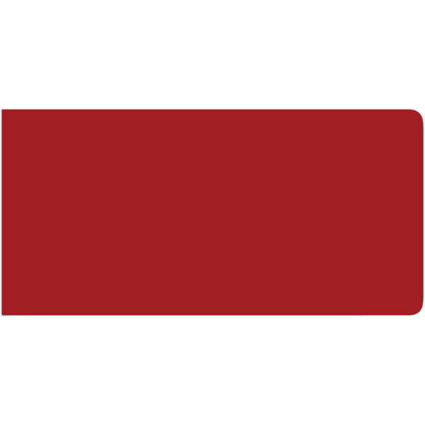 SCX.design P15 light-up 5000 mAh power bank – Mid red front view