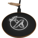 SCX.design W13 10W wooden wireless charging station – Brown extra view