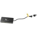 SCX.design H20 8-in-1 USB hub with dual input and 6-ports – Solid black extra view
